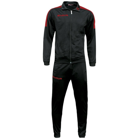 Obrázok pre Givova Tuta Revolution Tracksuit Black-Red TR033 1012 XL