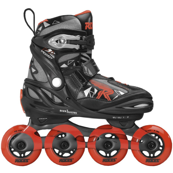 Obrázok pre Roces Moody Boy Tif Black-Red Inline Skates 400855 02 36-40