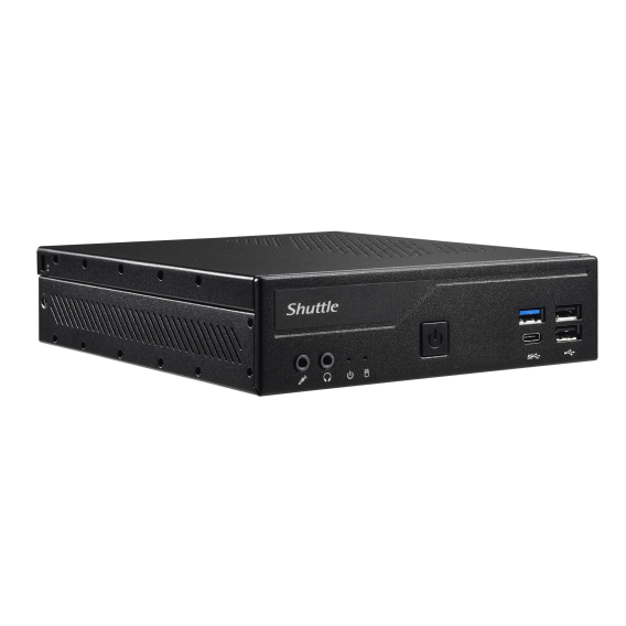 Obrázok pre Shuttle DH610 barebone počítač PC s objemem 1,3 l Černá LGA 1700