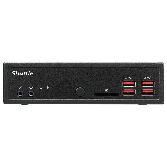 Obrázok pre Shuttle DH32U5 barebone počítač PC s objemem 1,35 l Černá i5-1135G7 Intel® SoC