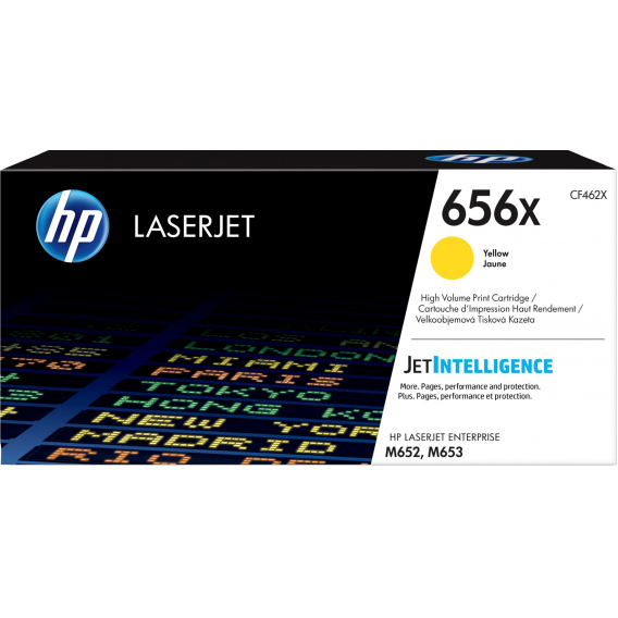 Obrázok pre HP 656X Žlutá originální tonerová kazeta LaserJet s vysokou výtěžností