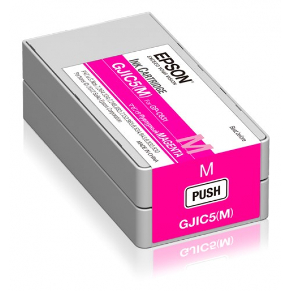 Obrázok pre Epson GJIC5(M): Ink cartridge for ColorWorks C831 (Magenta) (MOQ=10)