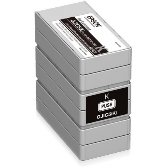 Obrázok pre Epson GJIC5(K): Ink cartridge for ColorWorks C831 and GP-M831 (Black)