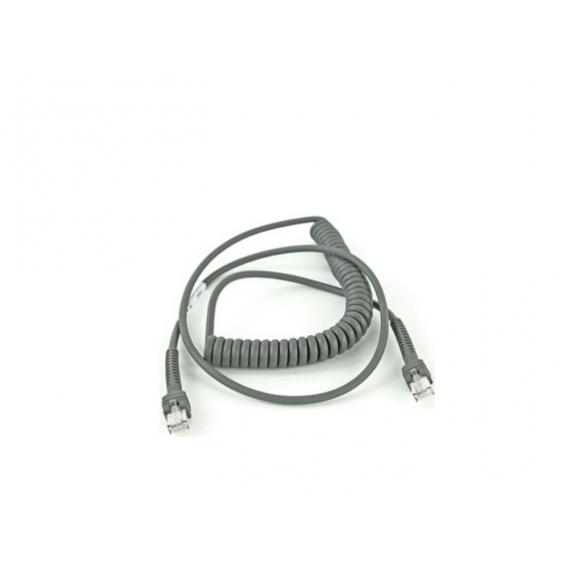 Obrázok pre Zebra CABLE RS232 6IN COILED ROHS COMPLIANT Prodlužovací kabel