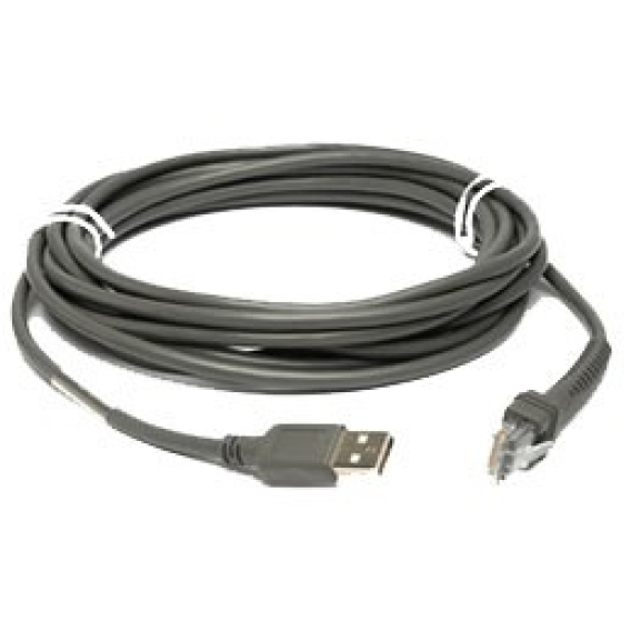 Obrázok pre Motorola USB Cable: Series A USB kabel 4,5 m USB A Šedá