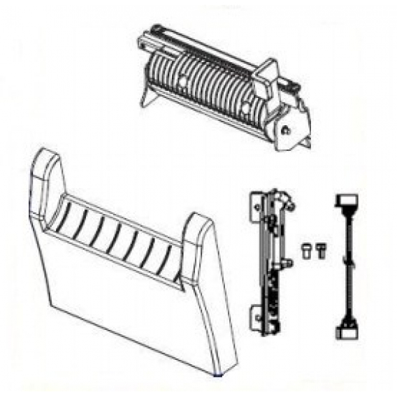 Obrázok pre Spacers for ZR138/ZQ120/ZQ220 media compartment to accept 3" (76.2), 2.3"(58) and 2" (50.8) wide paper, (5 sets; 2 per set)