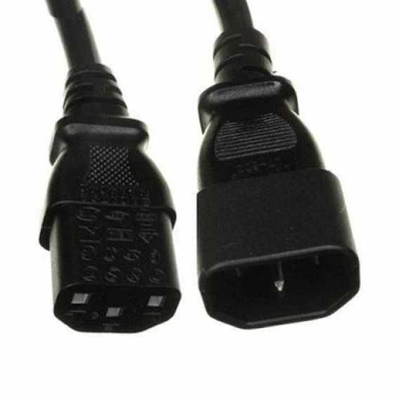 Obrázok pre Cisco CAB-C13-C14-AC= napájecí kabel Černá 3 m C13 rozdvojovač C14 rozdvojovač