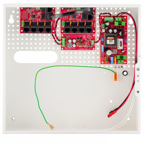 Obrázok pre SWITCH POE 9-PORTOWY Z ZASILANIEM BUFOROWYM ATTE IPUPS-9-11-F