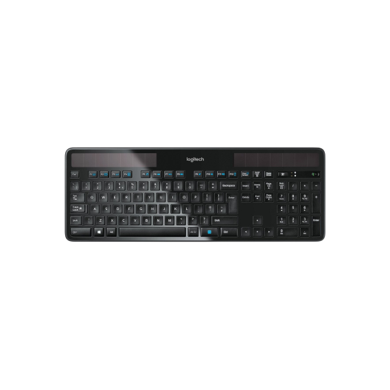 Obrázok pre Logitech Wireless Solar Keyboard K750 klávesnice Univerzální RF bezdrátový QWERTZ Německý Černá