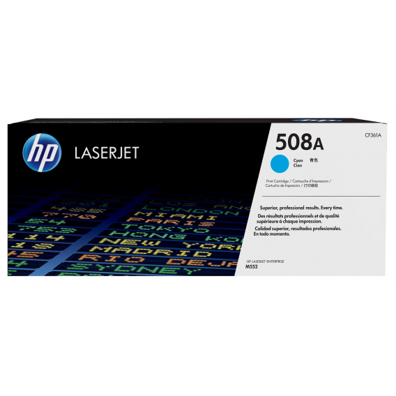 Obrázok pre HP 508A Azurová originální tonerová kazeta LaserJet