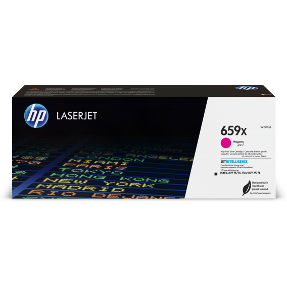 Obrázok pre HP LaserJet Purpurová originální tonerová kazeta 659X s vysokou výtěžností