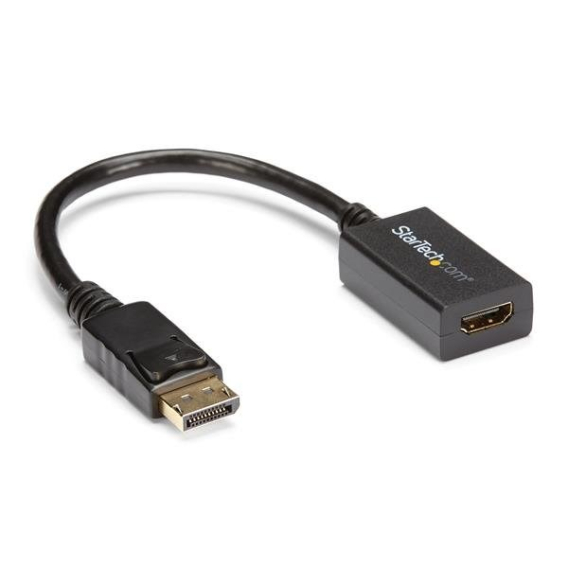 Obrázok pre StarTech.com DP2HDMI2 adaptér k video kabelům 0,21 m DisplayPort HDMI Černá