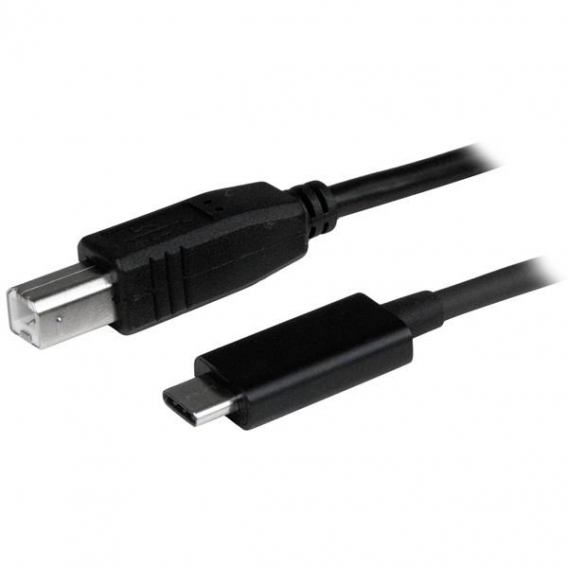 Obrázok pre StarTech.com USB2CB1M USB kabel USB 2.0 1 m USB C USB B Černá