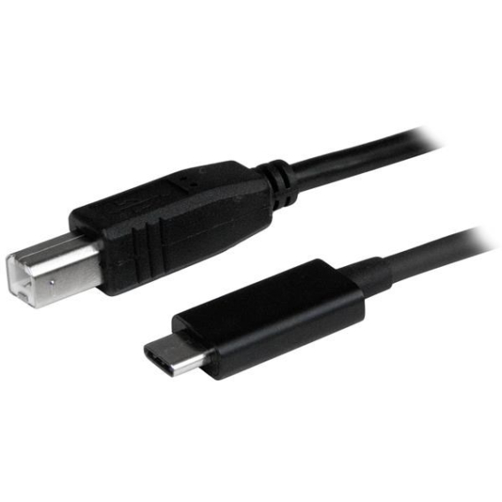 Obrázok pre StarTech.com USB2CB1M USB kabel USB 2.0 1 m USB C USB B Černá