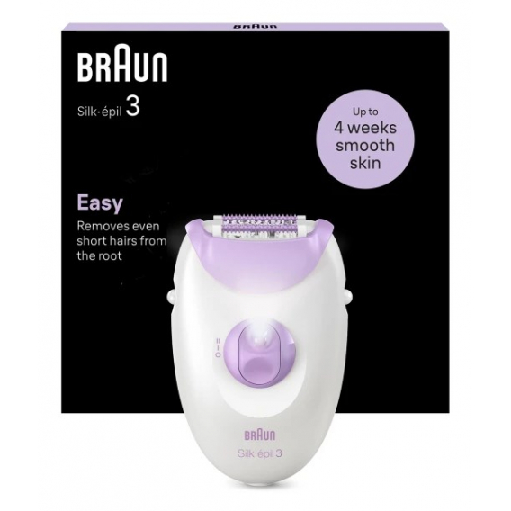 Obrázok pre Braun Silk-épil 3 3-000 20 pinzeta/pinzety Purpurová, Bílá