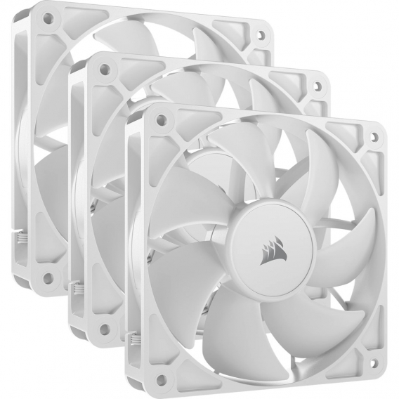 Obrázok pre Corsair RS120 Počítačová skříň Ventilátor 12 cm Bílá 3 kusů