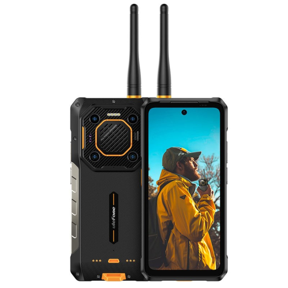 Obrázok pre Ulefone Armor 26 Ultra Walkie-Talkie 17,2 cm (6.78") Hybridní Dual SIM Android 13 5G USB typu C 12 GB 512 GB 15600 mAh Černá