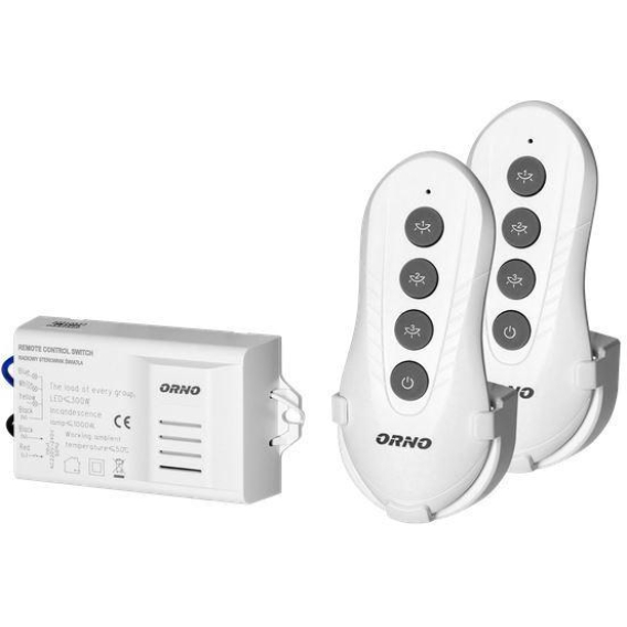 Obrázok pre ORNO WIRELESS 3-CHANNEL 2+1 CONTROLLER