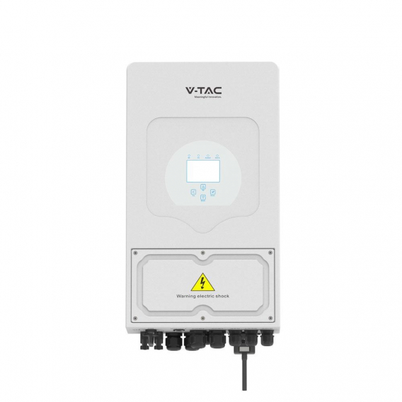 Obrázok pre Hybridní střídač V-TAC DEYE SG03LP1 (SUN-3.6K-SG03LP1-EU) Třífázový měnič 3,6KW ON GRID/OFF GRID (SKU 11725) Bílá