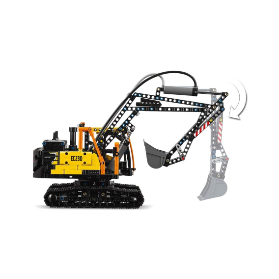 Obrázok pre LEGO TECHNIC 42175 Nákladní automobil Volvo FMX a rypadlo EC230 Electric