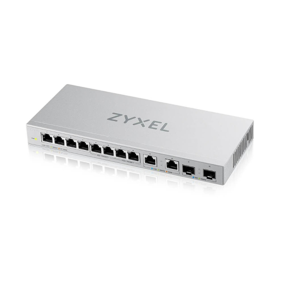Zyxel XGS1010-12-ZZ0102F síťový přepínač Nespravované Gigabit Ethernet (10/100/1000) Šedá Obrázok pre Zyxel XGS1010-12-ZZ0102F síťový přepínač Nespravované Gigabit Ethernet (10/100/1000) Šedá