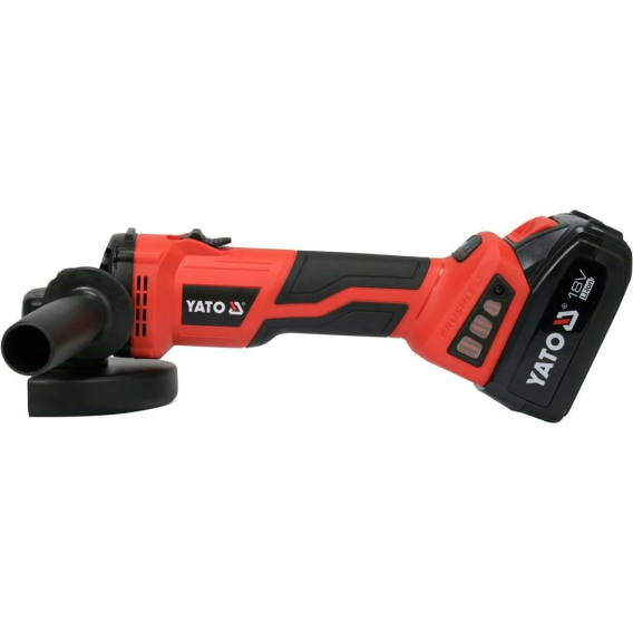 Obrázok pre YATO ANGLE GRINDER 18V SPEED CONTROL 1x4.0Ah