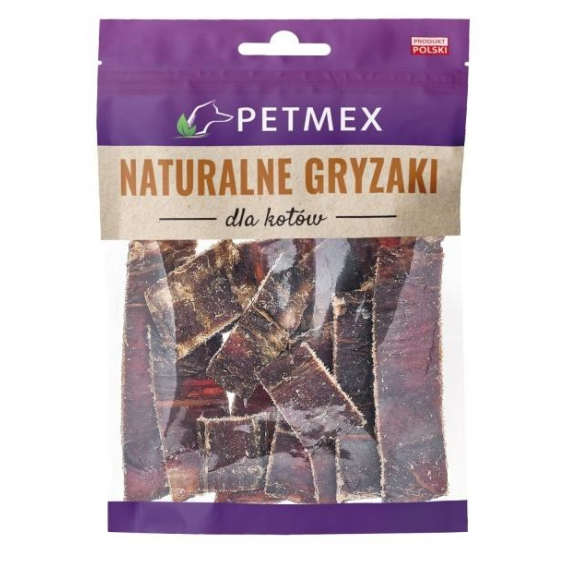 Obrázok pre PETMEX Beef gullet strips - pamlsek pro kočky - 40g