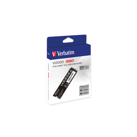 Obrázok pre Verbatim Vi5000 512 GB M.2 PCI Express 4.0 NVMe 3D NAND
