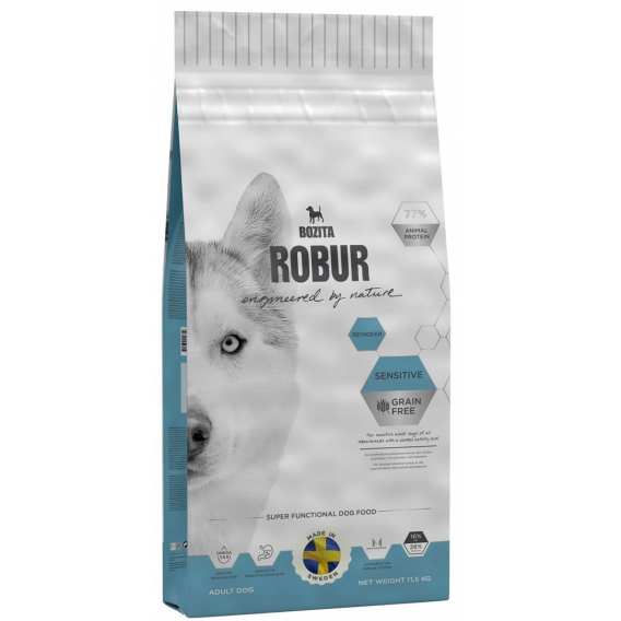 Obrázok pre BOZITA Robur Grain Free Reindeer - suché krmivo pro psy - 11,5kg