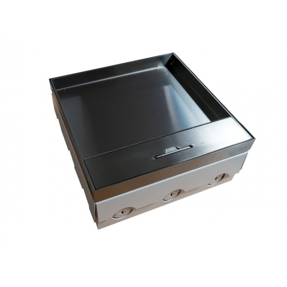 Obrázok pre Mini 3M countertop box - Tabletop box for mounting standard sockets 22.5x45 mm (45x45 mm) tilting, green