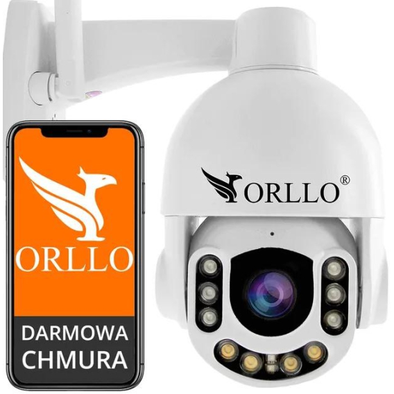 Obrázok pre Orllo Z7 Pro Outdoor Rotatable GSM 4MPx IP Camera