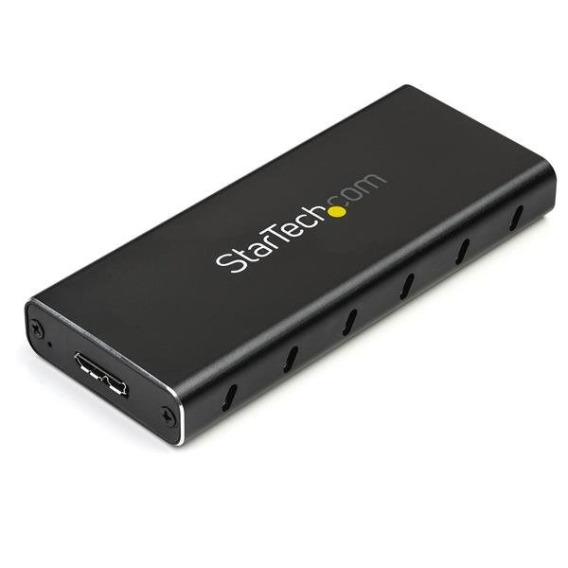 Obrázok pre StarTech.com SM21BMU31C3 rámeček na disk SSD rámeček Černá, Stříbrná M.2