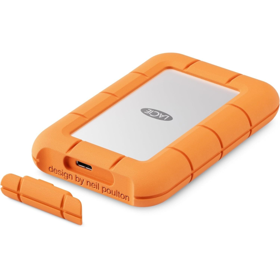 Obrázok pre LaCie STMF1000400 externí SSD disk 1 TB USB typu C USB 3.2 Gen 2x2 Šedá, Oranžová