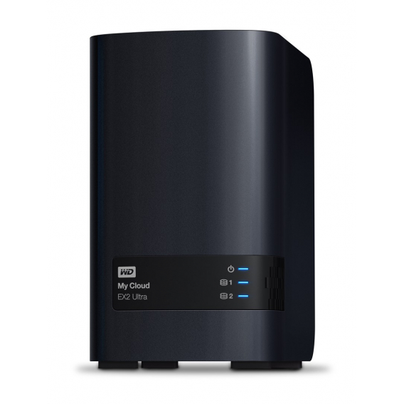 Obrázok pre Western Digital My Cloud EX2 Ultra NAS Desktop Marvell Armada 385 1 GB DDR3 4 TB HDD My Cloud OS Černá