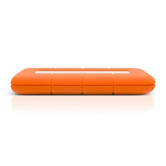 Obrázok pre LaCie Rugged Mini externí pevný disk 2 TB 5400 ot/min Micro-USB B 3.2 Gen 1 (3.1 Gen 1) Oranžová, Stříbrná