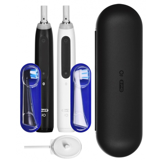 Obrázok pre Elektrický zubní kartáček Braun Oral-B iO5 Duo Matt Black/Quite White