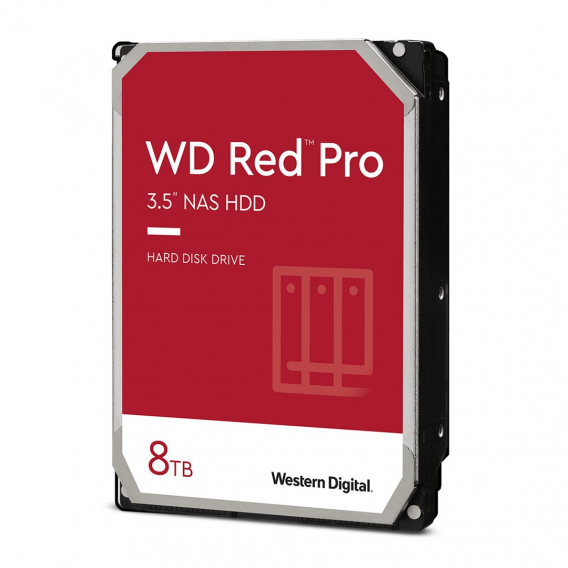 Obrázok pre Western Digital Red Pro vnitřní pevný disk 8 TB 7200 ot/min 256 MB 3.5" SATA