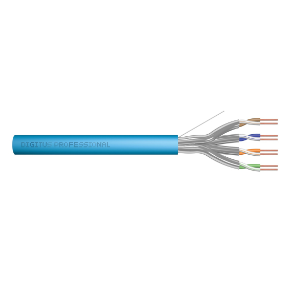 Obrázok pre Digitus DK-1624-A-VH-1 síťový kabel Modrá 100 m Cat6a U/FTP (STP)