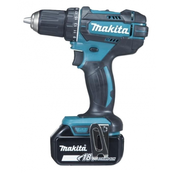 Obrázok pre Makita DDF482RFJ vrtačka 1900 ot/min Černá, Modrá 1,5 kg