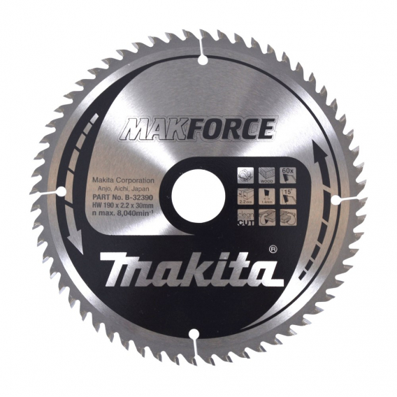 Obrázok pre Makita B-32390 pilový kotouč 19 cm 1 kusů