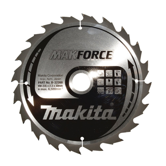 Obrázok pre Makita B-32269 pilový kotouč 23,5 cm 1 kusů
