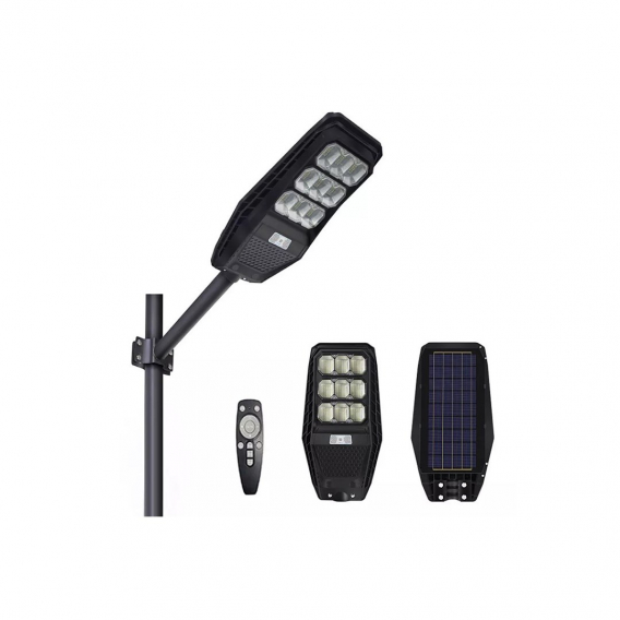 Obrázok pre Projektor LED Solarny V-TAC 30W IP65, Pilot Timer, LiFePo 6.4V 6000mA Czarny VT-432 4000K 4800lm