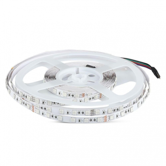 Obrázok pre LED pásek V-TAC VT-5050 60-IP20-7 600LED RGB SMD5050 24V IP20 7W/m (SKU 212592)