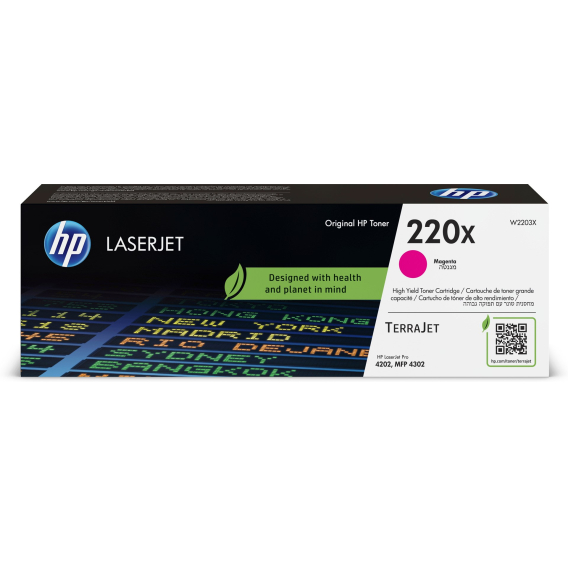 Obrázok pre HP Purpurová originální tonerová kazeta LaserJet 220X