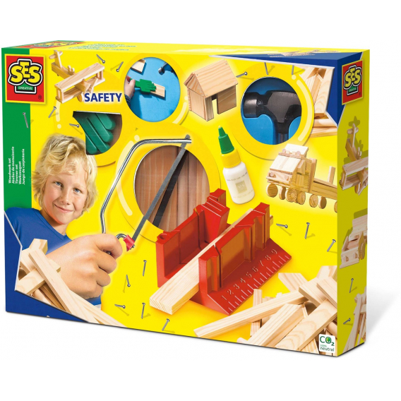 Obrázok pre SES Creative Children's Woodwork Set de Luxe