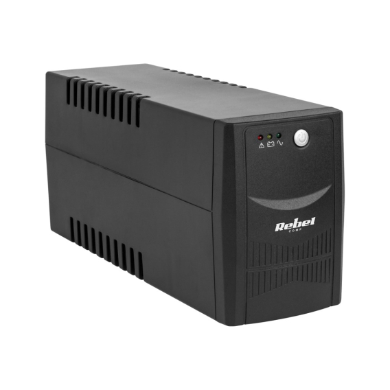 Obrázok pre Zasilacz awaryjny UPS REBEL model Micropower 600 ( offline, 600VA / 360W , 230 V , 50Hz )