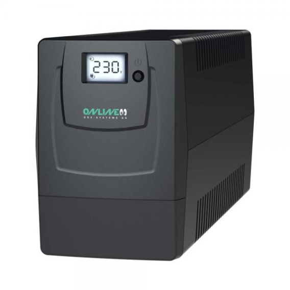 Obrázok pre ONLINE USV-Systeme USV YUNTO Smile 800 zdroj nepřerušovaného napětí Line-interaktivní 0,8 kVA 480 W 2 AC zásuvky / AC zásuvek