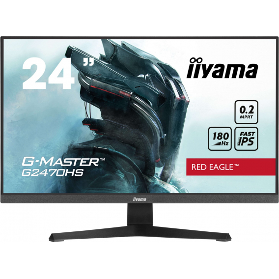 Obrázok pre iiyama G-MASTER G2470HS-B1 počítačový monitor 60,5 cm (23.8") 1920 x 1080 px Full HD LCD Černá