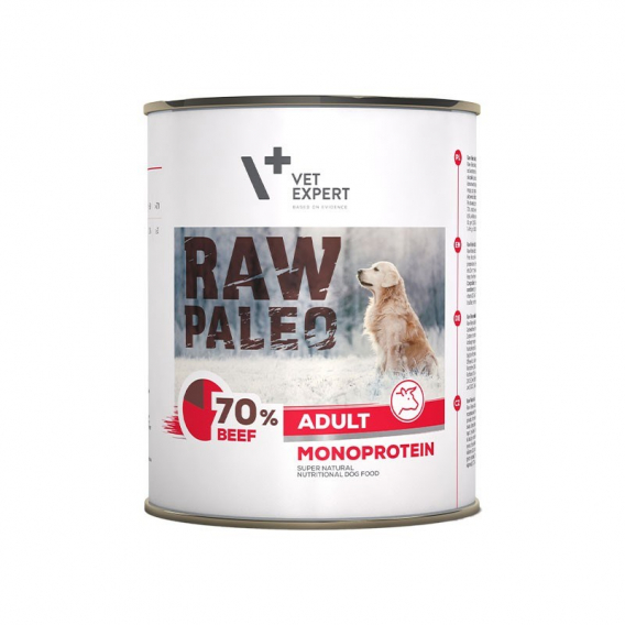 Obrázok pre RAW PALEO Adult Monoprotein Beef - mokré krmivo pro psy - 800 g