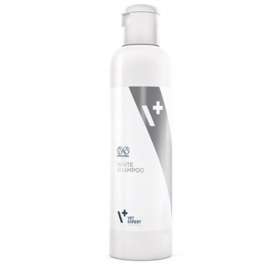 Obrázok pre VET EXPERT White Shampoo - šampon pro psy a kočky se světlou srstí - 250 ml